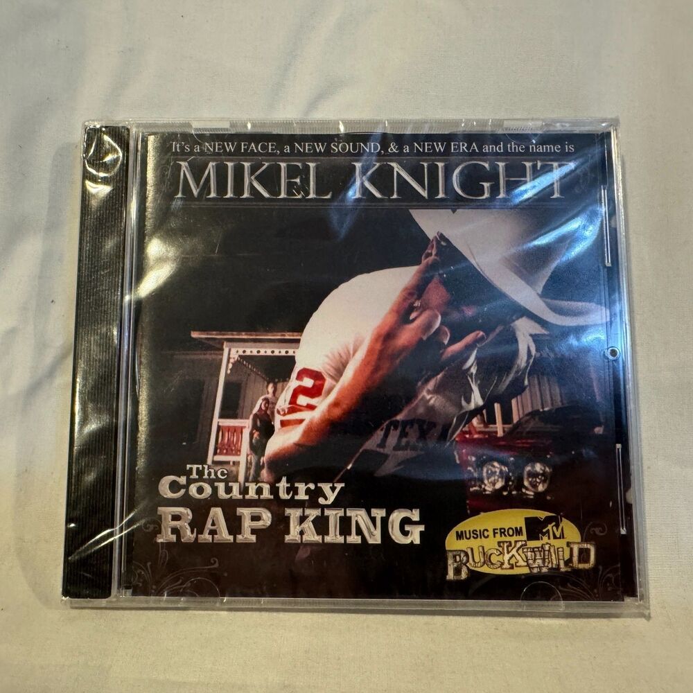 New Sealed Mikel Knight The Country Rap King CD 2010 Hick Hop Moonshine Bandits